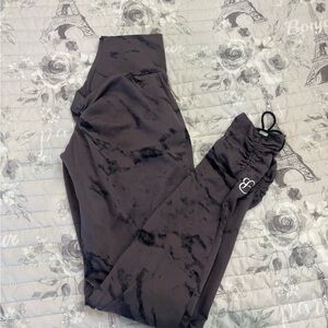 Bombshell Sportswear Black Leggings Sleek Athletic Design